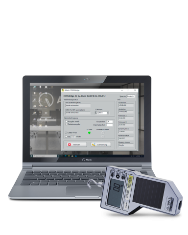 Alluris - COM-Bridge data transfer software for Alluris® force gauges